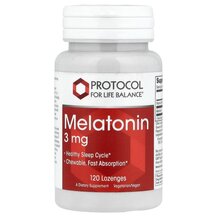 Мелатонін Melatonin 3 mg Protocol for Life Balance Мелатонін Melatonin 3 mg Protocol for Life Balance