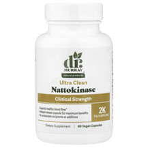 Наттокіназа Nattokinase 2000 FU Dr. Murray's 60 капсул