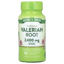 Valerian Root 1200 mg Валериана Nature's Truth 90 капсул