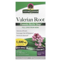 Valerian Root Full Spectrum Herb 1500 mg Валериана Valerian Root Full Spectrum Herb 1500 mg Валериана