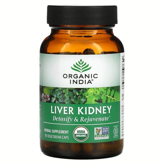 Основное фото товара Liver Kidney Detoxify & Rejuvenate, Поддержка почек, 90 загла