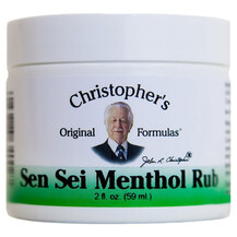 Sen Sei Menthol Rub Поддержка носовых пазух Christopher's Sen Sei Menthol Rub Поддержка носовых пазух Christopher's