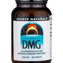 DMG Диметилглицин ДМГ Source Naturals 60 таблеток