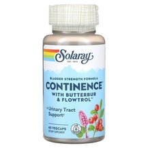 Continence Поддержка мочевого пузыря Solaray 60 капсул Continence Поддержка мочевого пузыря Solaray 60 капсул