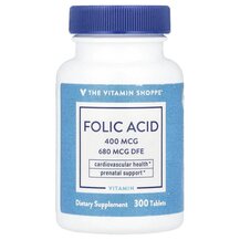 Вітамін B9 Фолієва кислота Folic Acid 680 mcg DFE