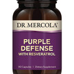 Фото товару Purple Defense with Resveratrol Фото товару Dr. Mercola, Purple Defense with Resveratrol, Ресвератрол, 90 кап