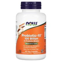 Probiotic-10 100 Bn Пробиотики 100 млрд NOW Foods Probiotic-10 100 Bn Пробиотики 100 млрд NOW Foods