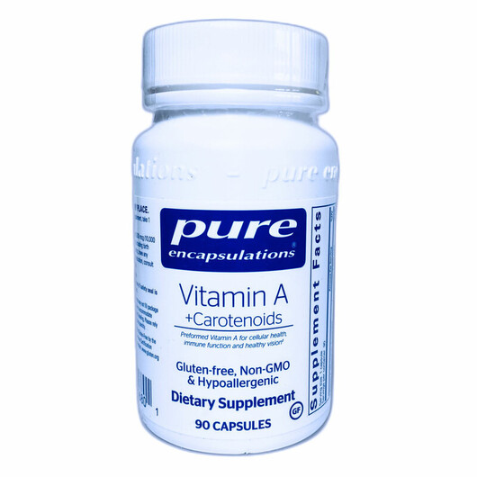 Основное фото товара Vitamin A+ Carotenoids Основное фото товара Витамин А Ретинол, Vitamin A+ Carotenoids, 90 капсул