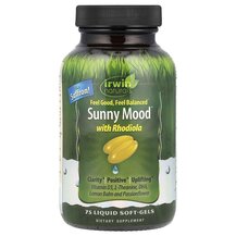 Sunny Mood with Rhodiola Поддержка стресса Irwin Naturals