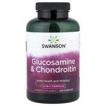 Глюкозамін Хондроітин Glucosamine & Chondroitin Swanson