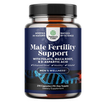 Male Fertility Support with Folate Maca Root & D-Aspartic