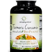 Amazing India Turmeric Curcumin with Bioperine Куркумин