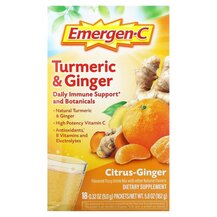 Turmeric & Ginger Citrus-Ginger 18 Packets Экстракт корня Turmeric & Ginger Citrus-Ginger 18 Packets Экстракт корня