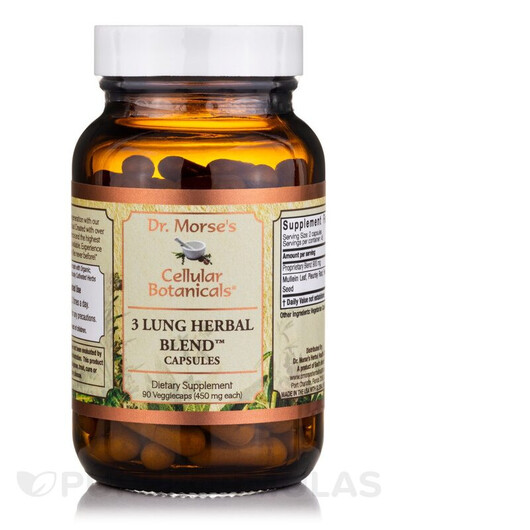 Основне фото товару Doctor Morse's, 3 Herb Blend Capsules, Трави, 90 капсул