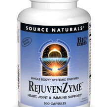 RejuvenZyme Ферменты Source Naturals 500 капсул