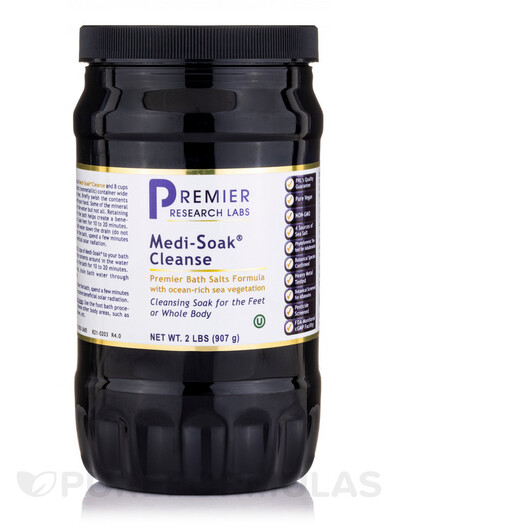Основне фото товару Medi-Soak Cleanse Основне фото товару Premier Research Labs, Medi-Soak Cleanse, Жироспалювачі, 907 г