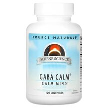 ГАМК GABA Calm Peppermint Flavor Source Naturals