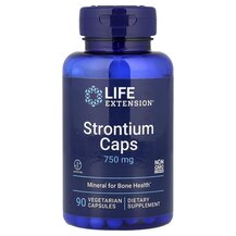Стронцій 750 мг Strontium Caps 750 mg Life Extension Стронцій 750 мг Strontium Caps 750 mg Life Extension