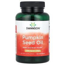 Pumpkin Seed Oil Тыквенное масло Swanson 100 капсул