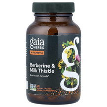 Берберин Berberine & Milk Thistle Gaia Herbs 60 капсул Берберин Berberine & Milk Thistle Gaia Herbs 60 капсул