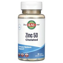 Zinc 50 Chelated Цинк KAL 90 таблеток