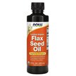 Фото товару Certified Organic Flax Seed Oil Фото товару NOW Foods, Flax Seed Oil, Лляна олія, 355 мл