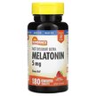 Фото товару Fast Dissolve Ultra Melatonin Natural Berry 5 mg, Мелатонін, 180 