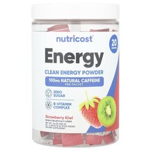 Мультивітаміни Energy Clean Energy Powder Strawberry Kiwi