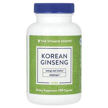 Женьшень Korean Ginseng TheVitaminShoppe 120 капсул