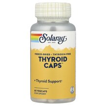 Freeze Dried Thyroid Caps Поддержка щитовидной Solaray