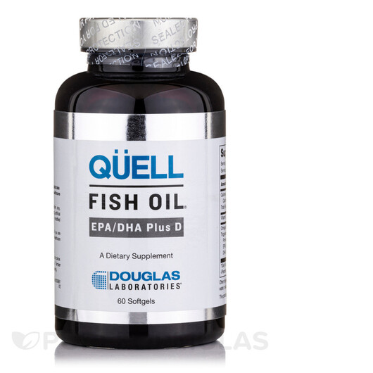 Основное фото товара QÜELL Fish Oil EPA/DHA Plus D Основное фото товара Омега ЭПК ДГК, QÜELL Fish Oil EPA/DHA Plus D, 60 капсул