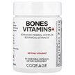 Фото товара Bones Vitamins+ Фото товара CodeAge, Укрепление костей, Bones Vitamins+, 90 капсул