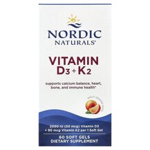 Вітаміни D3 K2 Vitamin D3 + K2 Great Orange Nordic Вітаміни D3 K2 Vitamin D3 + K2 Great Orange Nordic