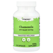 Chamomile 900 mg Ромашка Vitacost 120 капсул