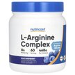 Фото товара L-Arginine Complex Blue Raspberry Фото товара Nutricost, L-Аргинин, L-Arginine Complex Blue Raspberry, 468 г