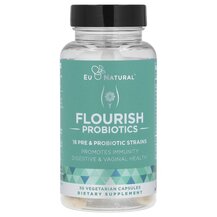 FLOURISH Probiotics Urinary & Gut Health 14 Billion CFU