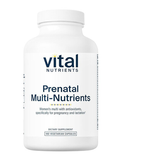 Основне фото товару PreNatal Multi-Nutrients Основне фото товару PreNatal Multi-Nutrients, Вітаміни для вагітних, 180 капсул