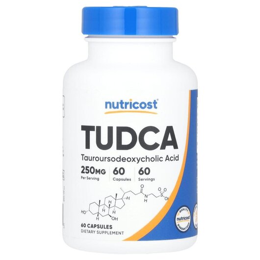 Основное фото товара Nutricost, Тудка, TUDCA 250 mg, 60 капсул