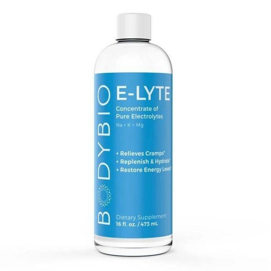 Основное фото товара E-Lyte Concentrate of Pure Electrolytes Основное фото товара BodyBio, Электролиты, E-Lyte Concentrate of Pure Electrolytes, 47