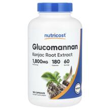 Glucomannan Konjac Root Extract Глюкоманнан Nutricost