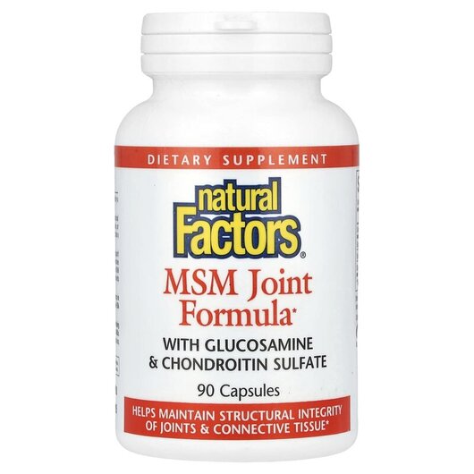 Основное фото товара MSM Joint Formula with Glucosamine & Chondroitin, Глюкозамин 