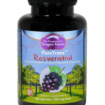 Ресвератрол PureTrans Resveratrol Dragon Herbs 60 капсул