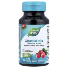 Cranberry Premium Blend Клюква Nature's Way 60 таблеток Cranberry Premium Blend Клюква Nature's Way 60 таблеток