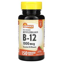 Vitamin B-12 Natural Berry 1000 mcg Витамин B Sundance