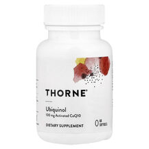 Убіхінол Ubiquinol 100 mg Thorne 60 капсул