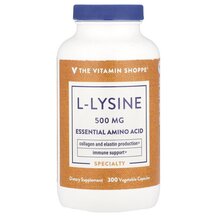 L-Lysine 500 mg L-Лизин TheVitaminShoppe 300 капсул