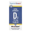 Фото товара Extra Strength Vitamin D3 5000 IU, Экстра-Сила D3 5000 МЕ, 100 та