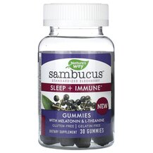 Sambucus Sleep + Immune Поддержка сна Nature's Way Sambucus Sleep + Immune Поддержка сна Nature's Way