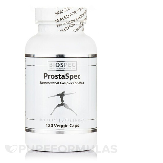 Основное фото товара ProstaSpec Основное фото товара BioSpec, Поддержка простаты, ProstaSpec, 120 капсул