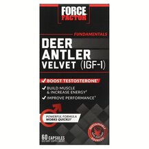 Оленячий ріг Deer Antler Velvet IGF-1 Force Factor